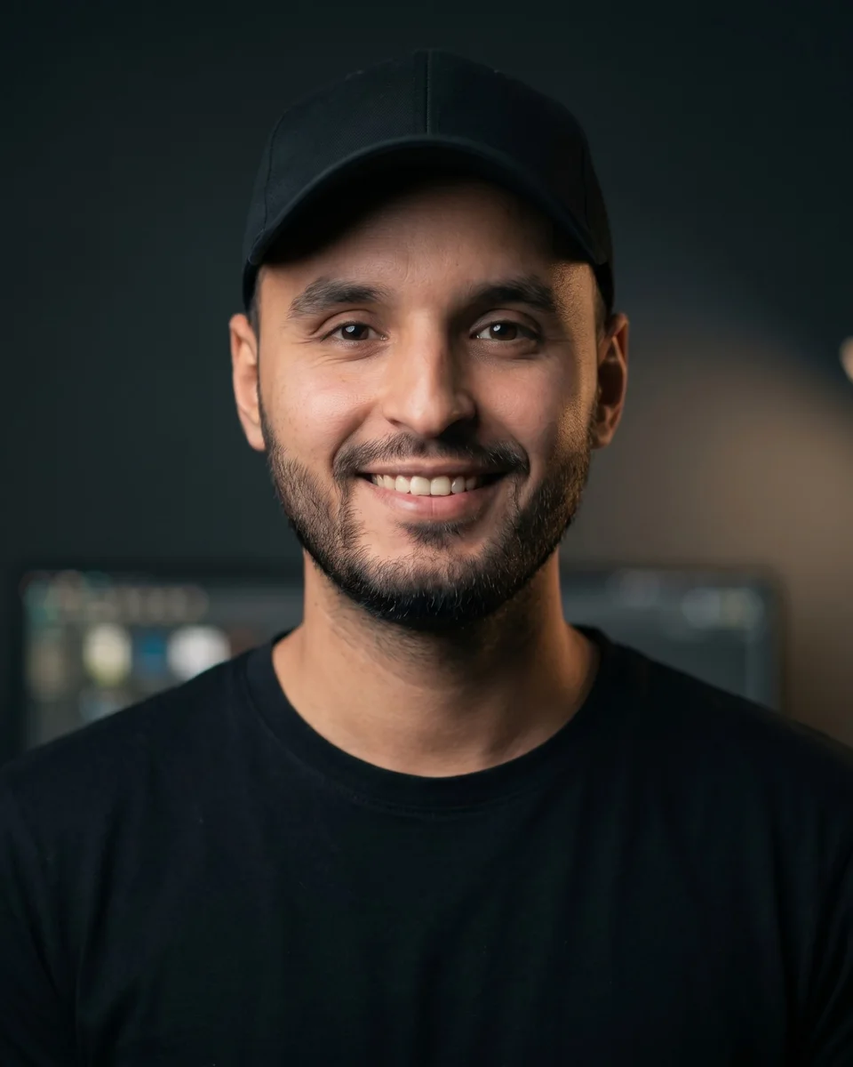 Portrait of Omar Cherif