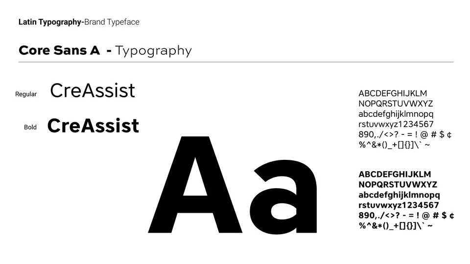 CreAssist Brand Book, page 6