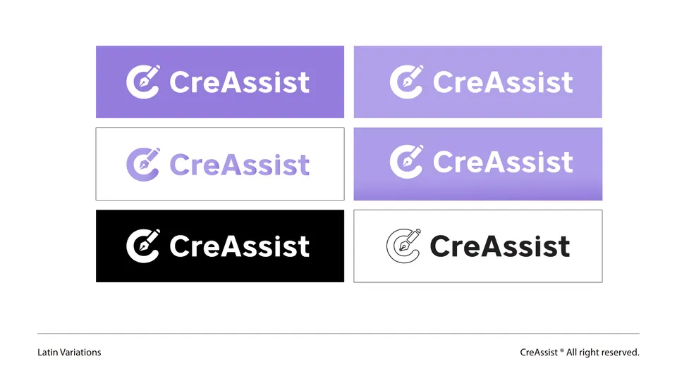 CreAssist Brand Book, page 14